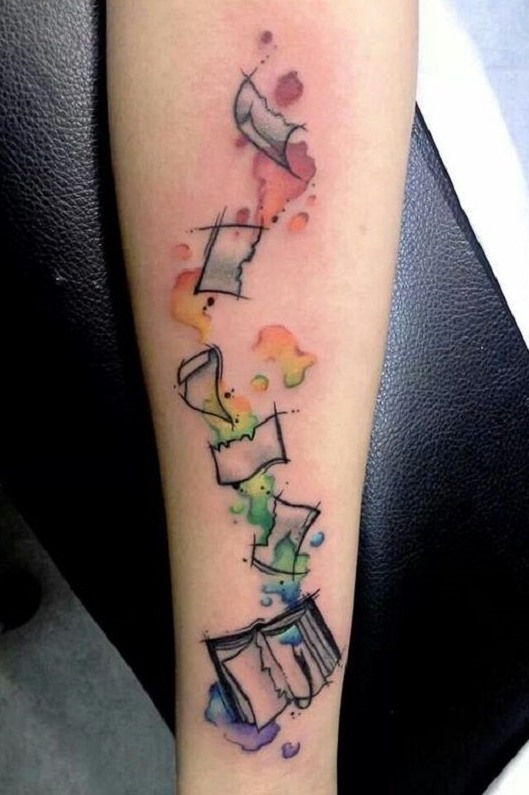 tattoo de libros 26