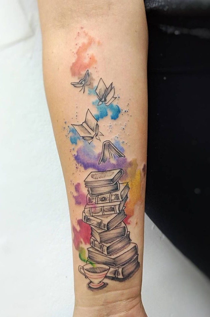 tattoo de libros 32