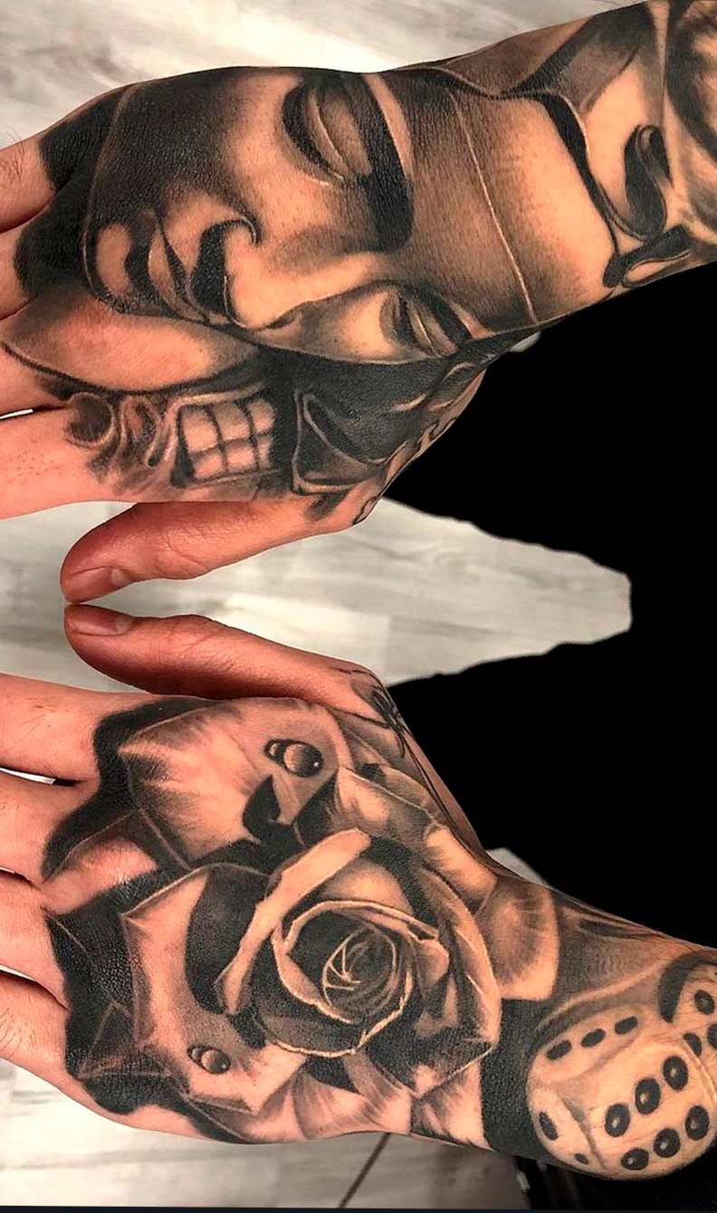 tattoo en la mano para hombre 18