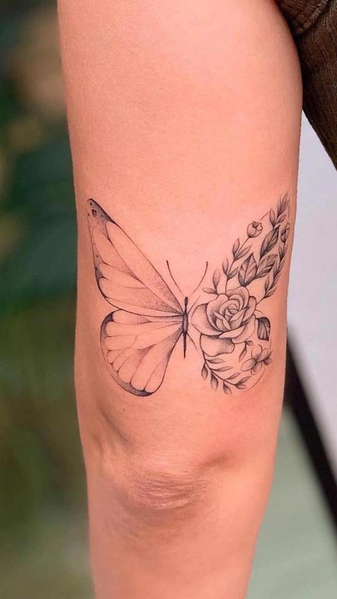 tattoo mariposa para mujer 109