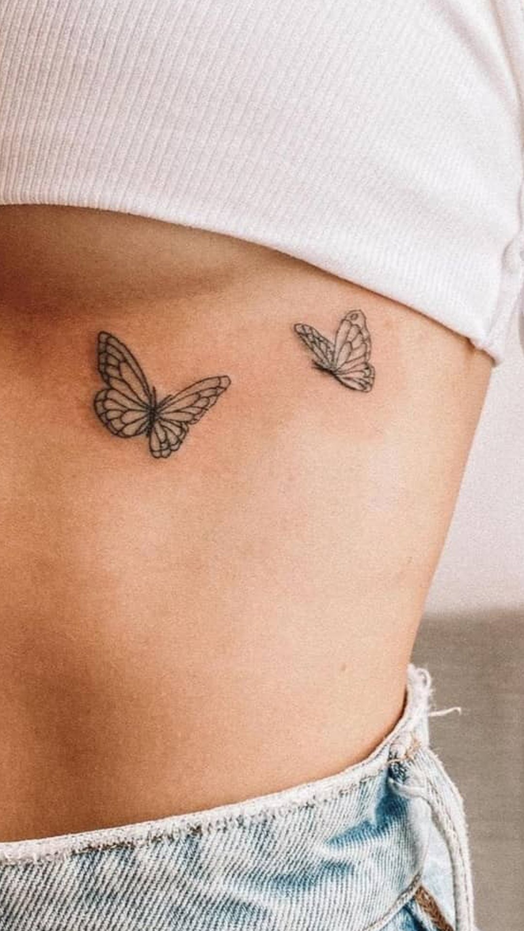 tattoo mariposa para mujer 118