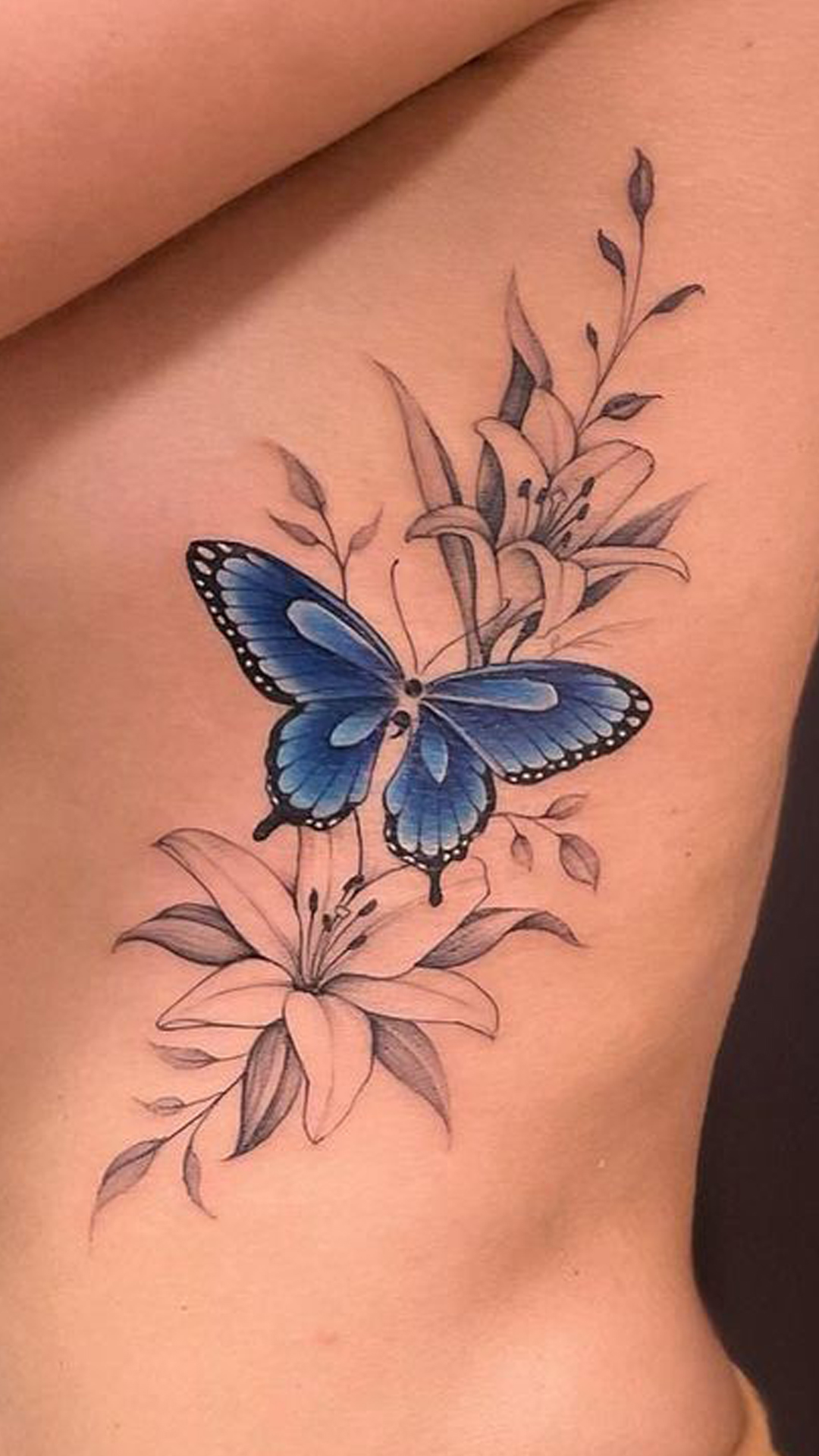 tattoo mariposa para mujer 23