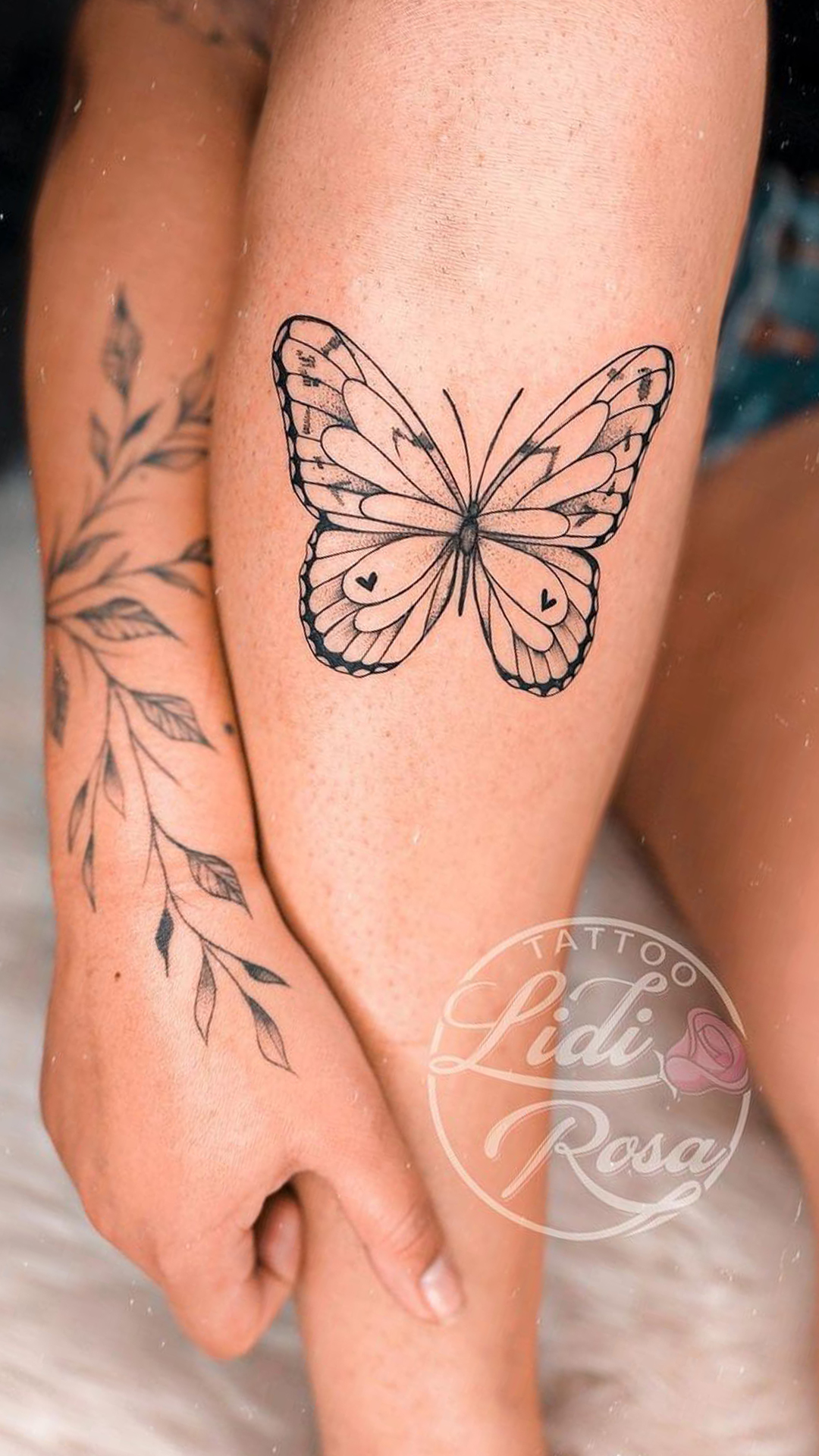 tattoo mariposa para mujer 31