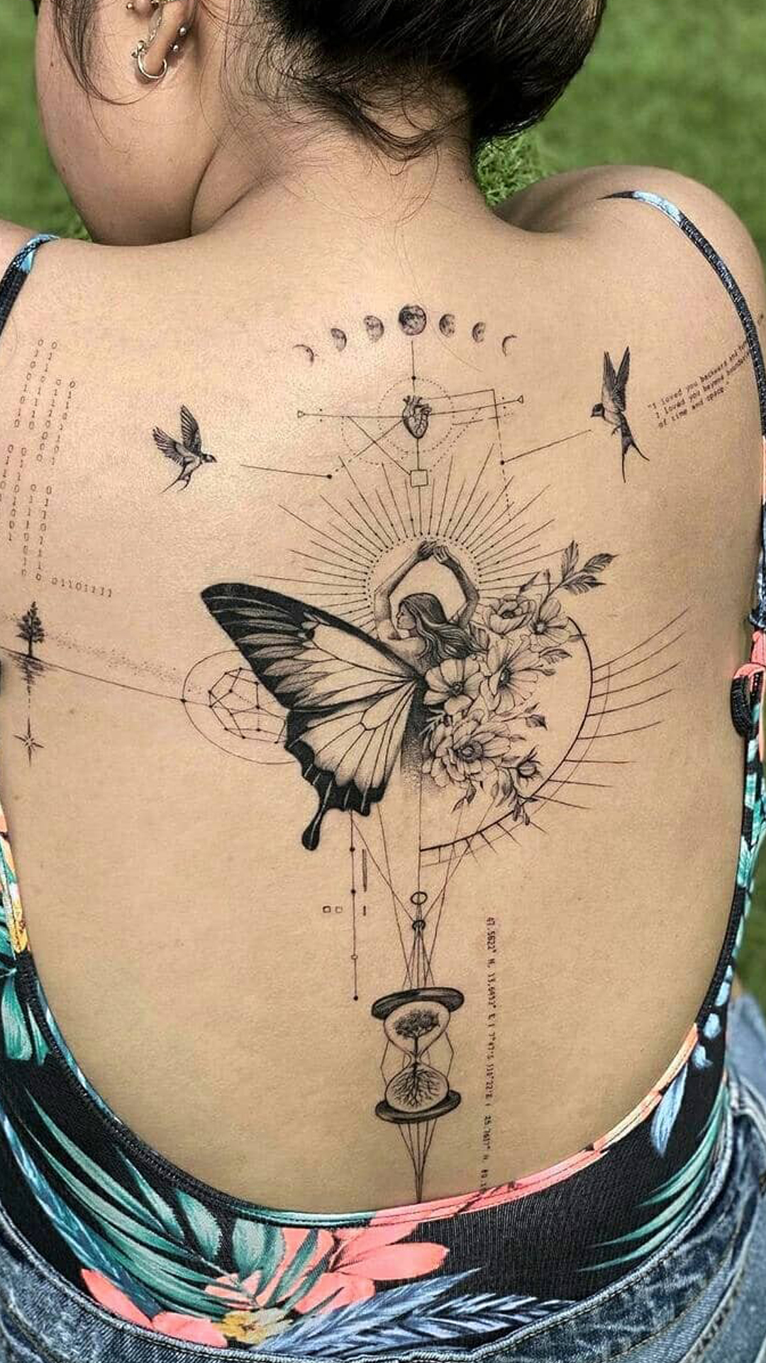 tattoo mariposa para mujer 36