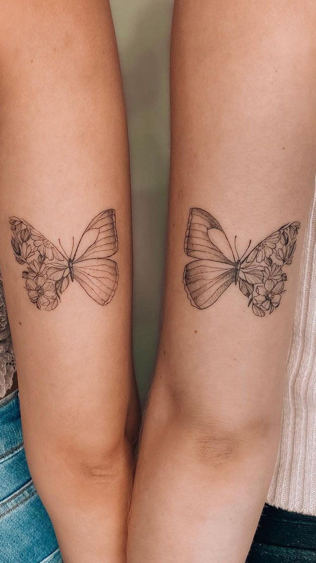 tattoo mariposa para mujer 46