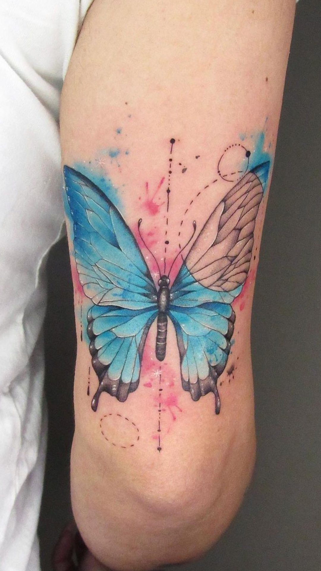 tattoo mariposa para mujer 57