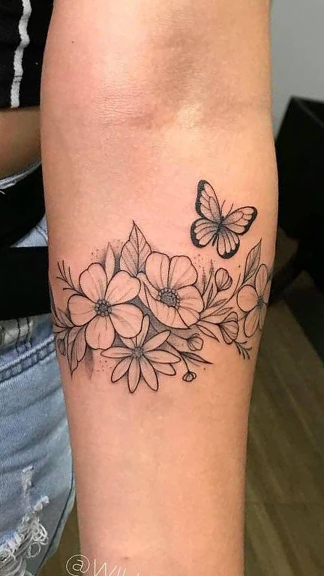 tattoo mariposa para mujer 62