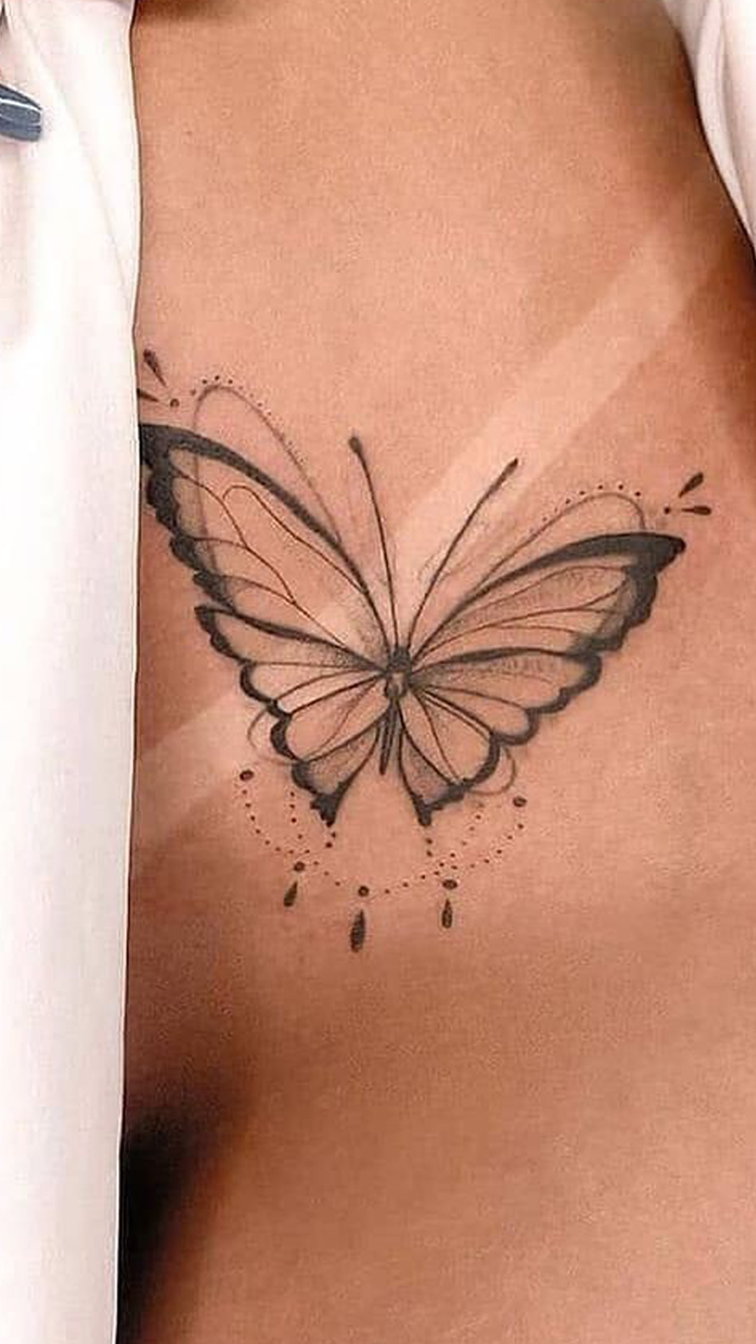 tattoo mariposa para mujer 67