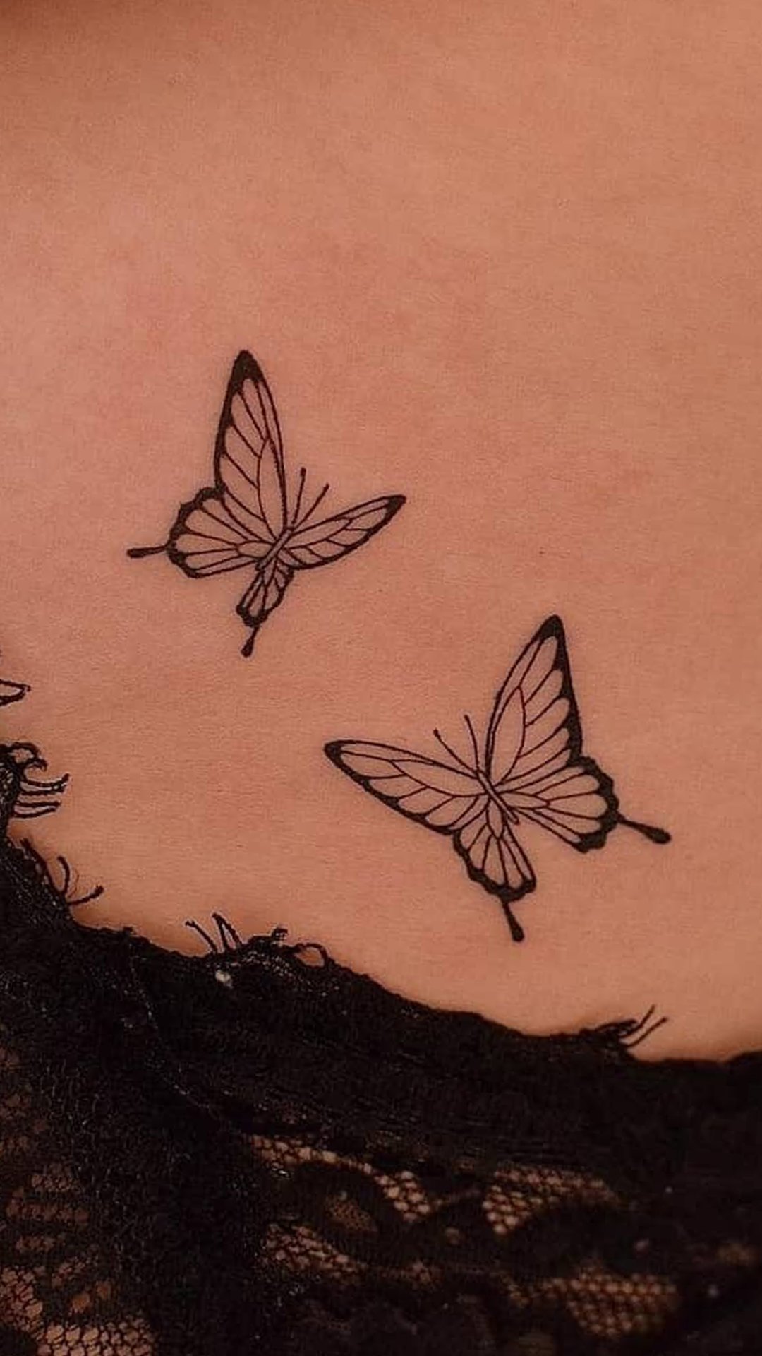 tattoo mariposa para mujer 68