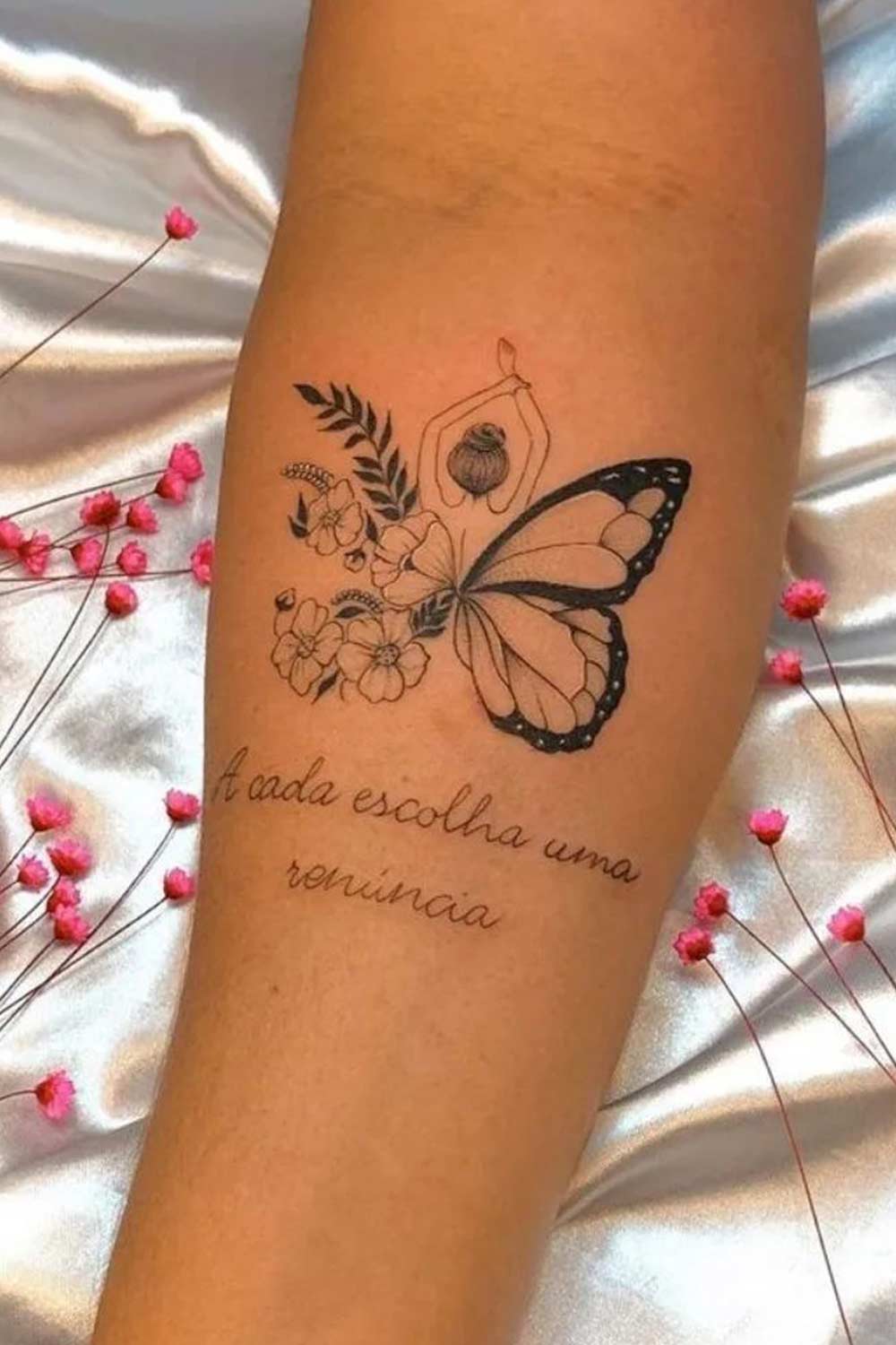 tattoo mariposa para mujer 77