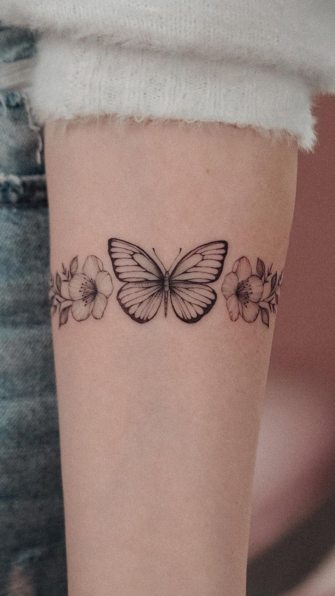 tattoo mariposa para mujer 91