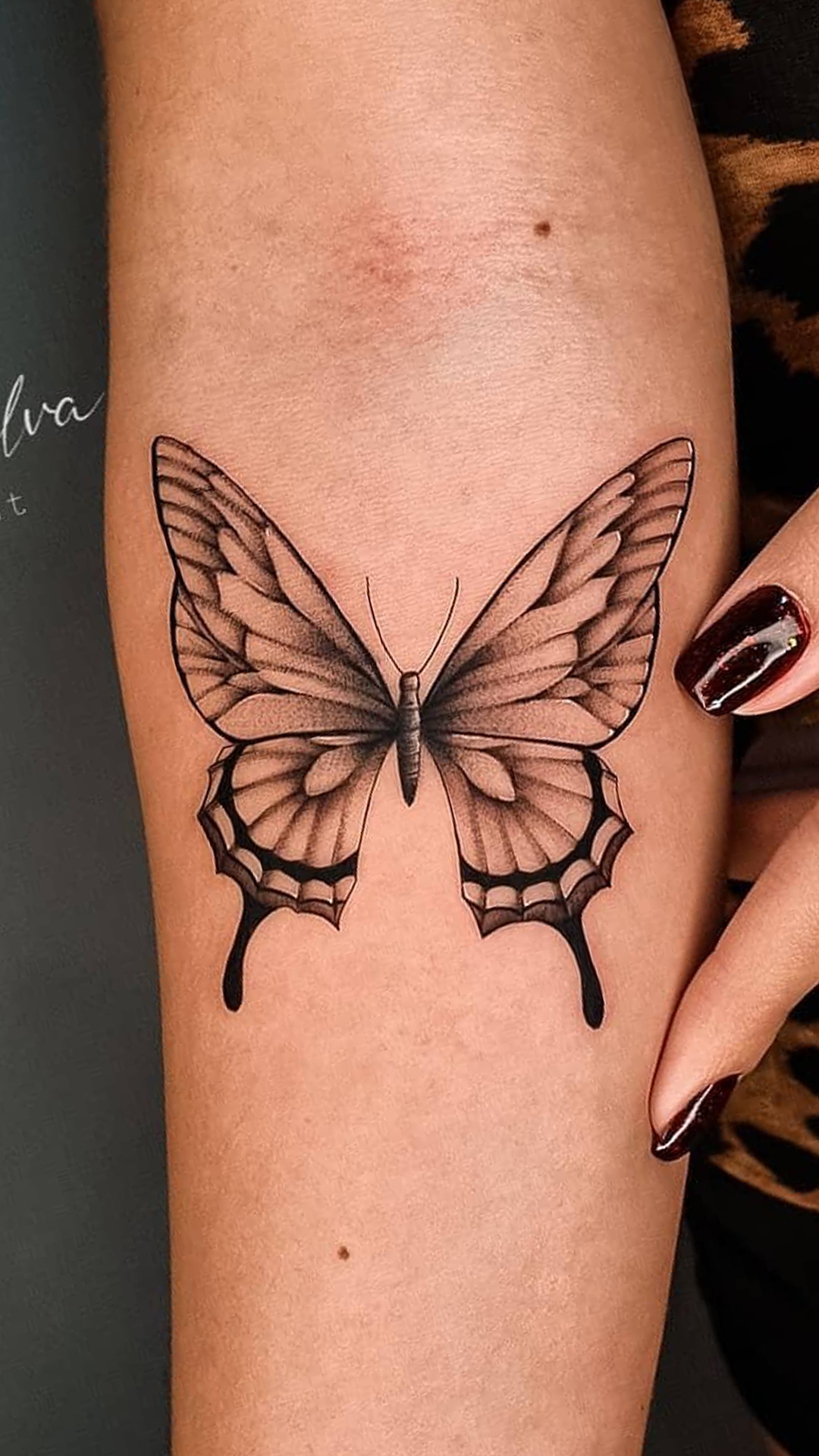 tattoo mariposa para mujer 95
