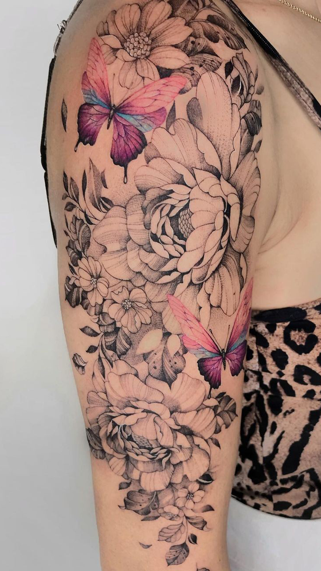 tattoo mariposa para mujer 96