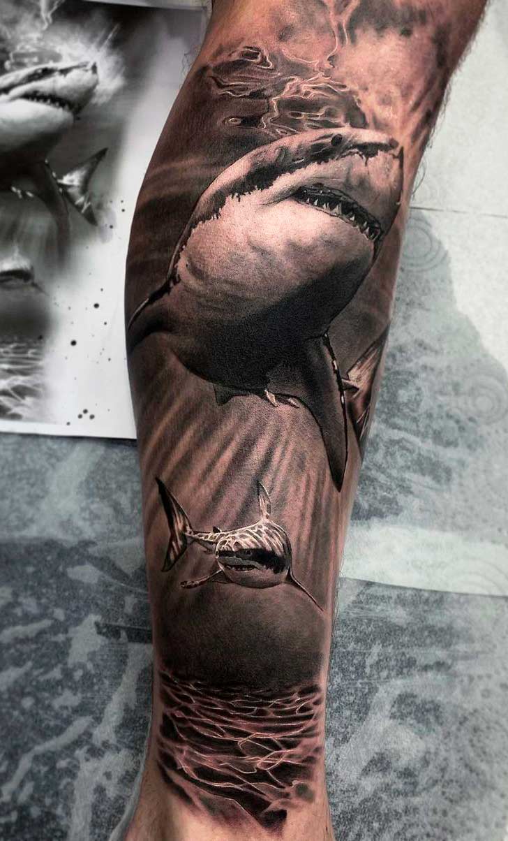tattoo pierna de hombre 05