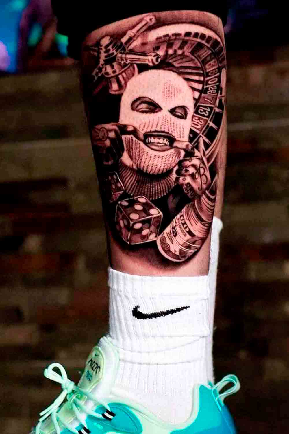 tattoo pierna de hombre 12