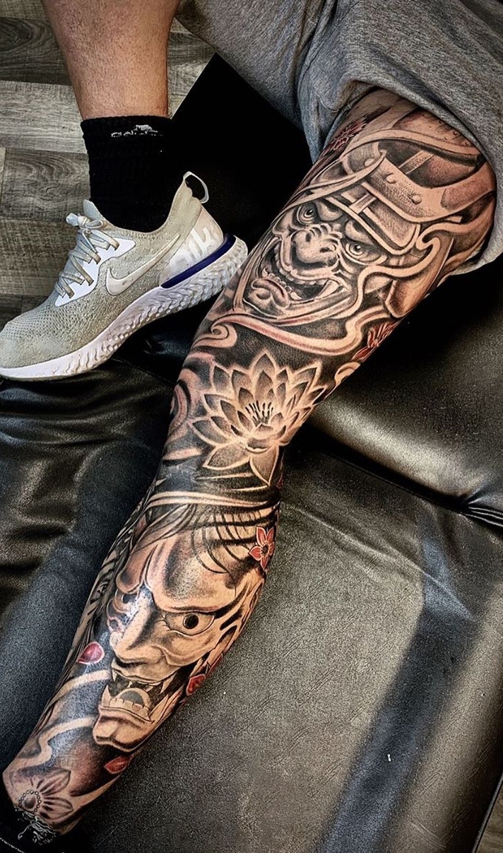 tattoo pierna para hombre 27