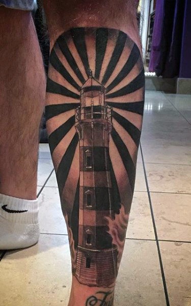 tattoo pierna para hombre 53
