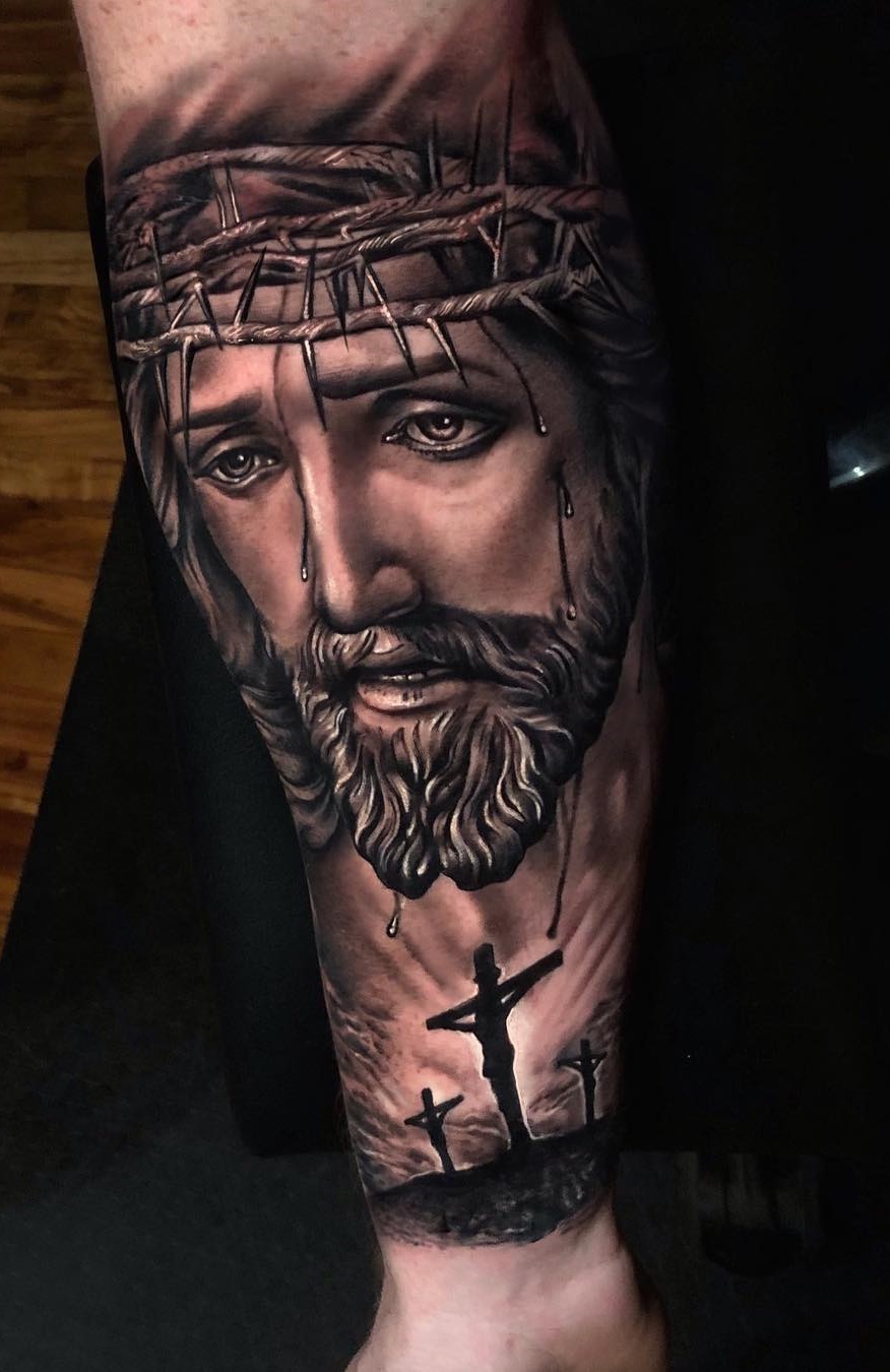 tattoo religioso para hombre 29