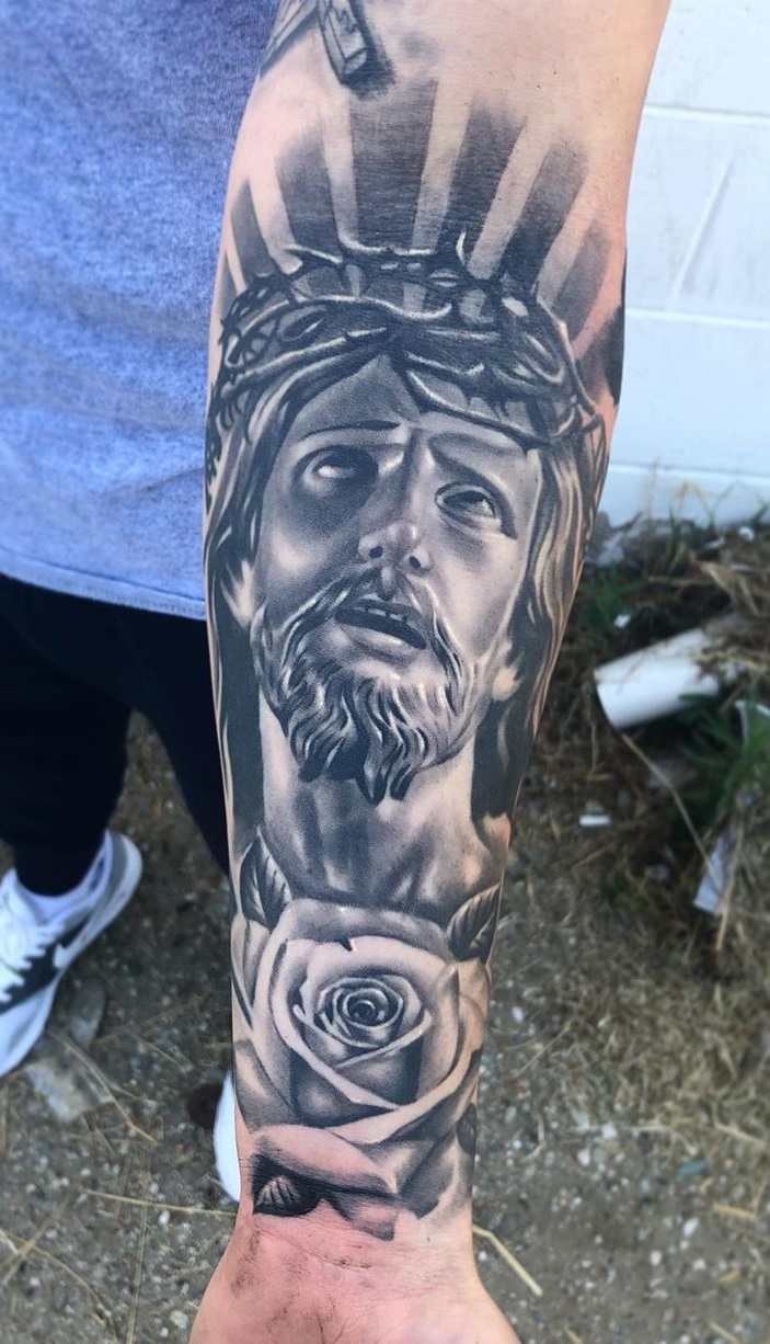 tattoo religioso para hombre 42