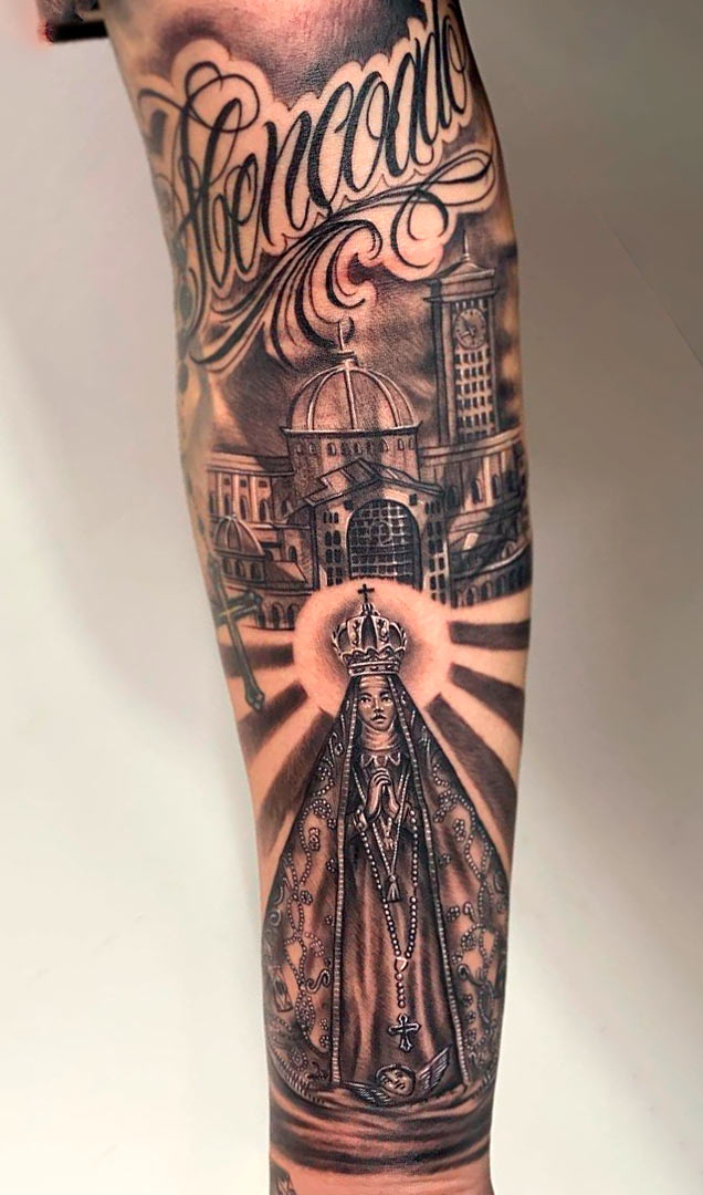 tattoo religioso para hombre 85