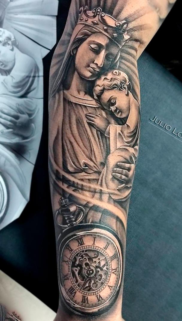 tattoo religioso para hombre 86