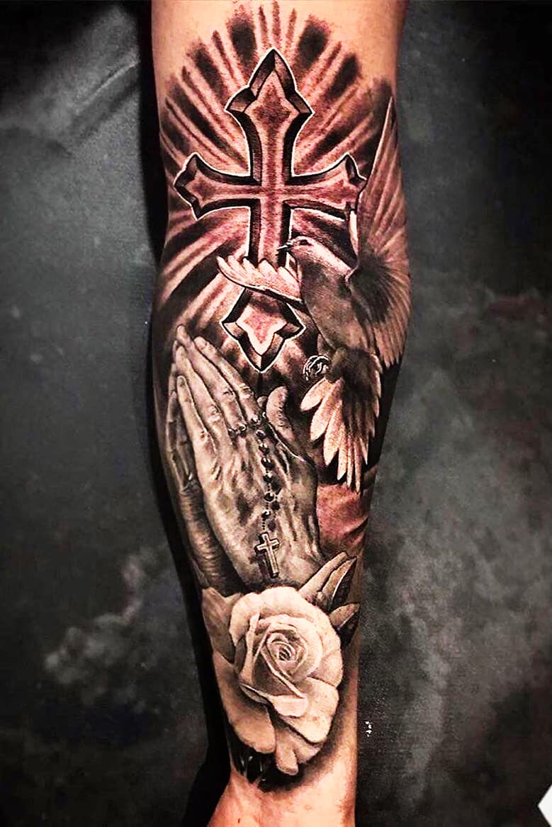 tattoo religioso para hombre 92