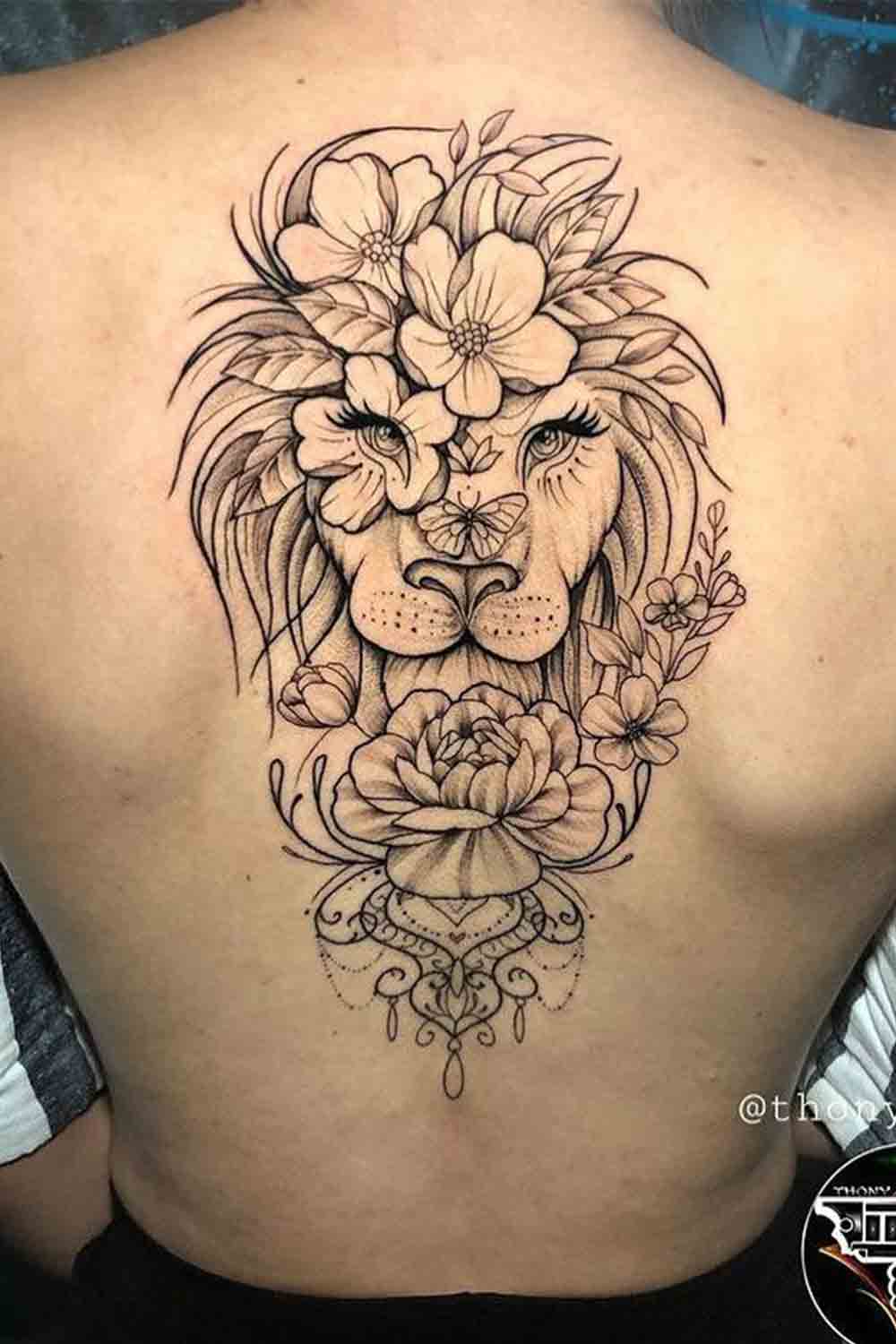 tatuaje de leon 28