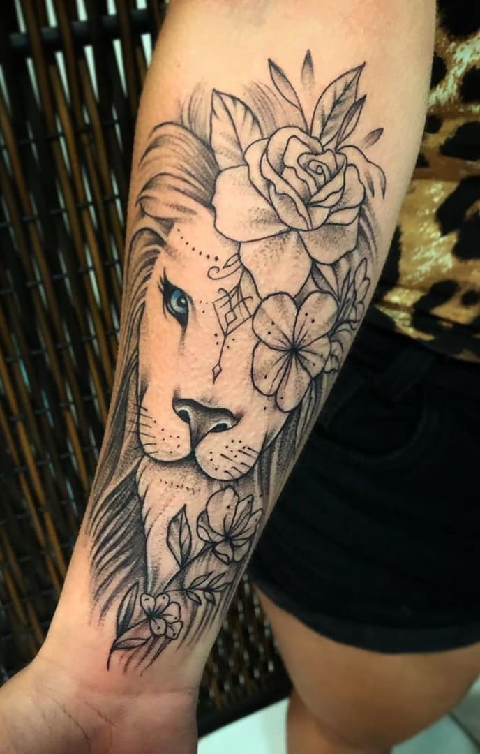 tatuaje de leon 31