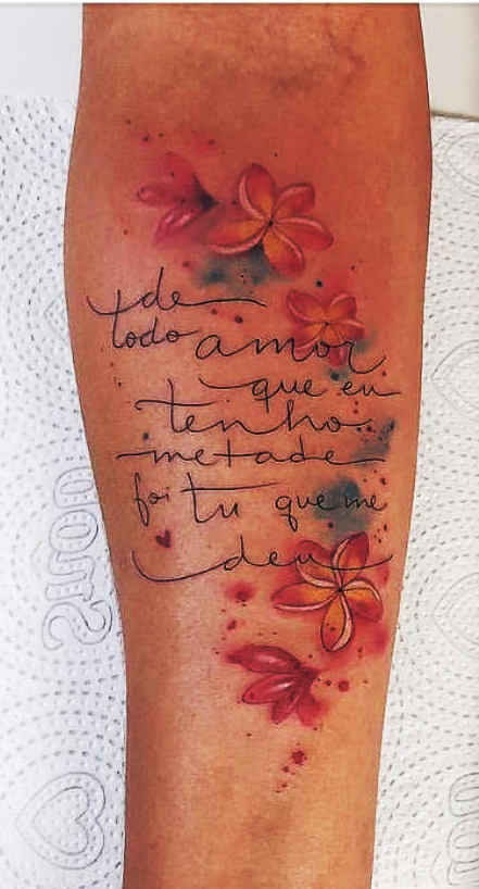 94 Tatuajes de letras y frases cortas: Galería