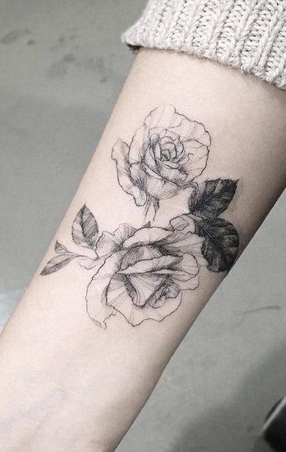 tatuaje en antebrazo de mujer 42