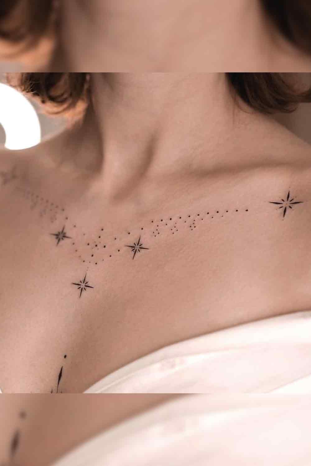 tatuaje en hombro de mujer 64