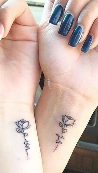 tatuaje femenino mejores amigas 49