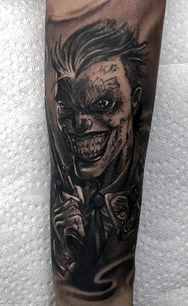 tatuaje joker bufon 30