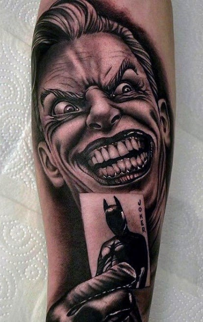 tatuaje joker bufon 31