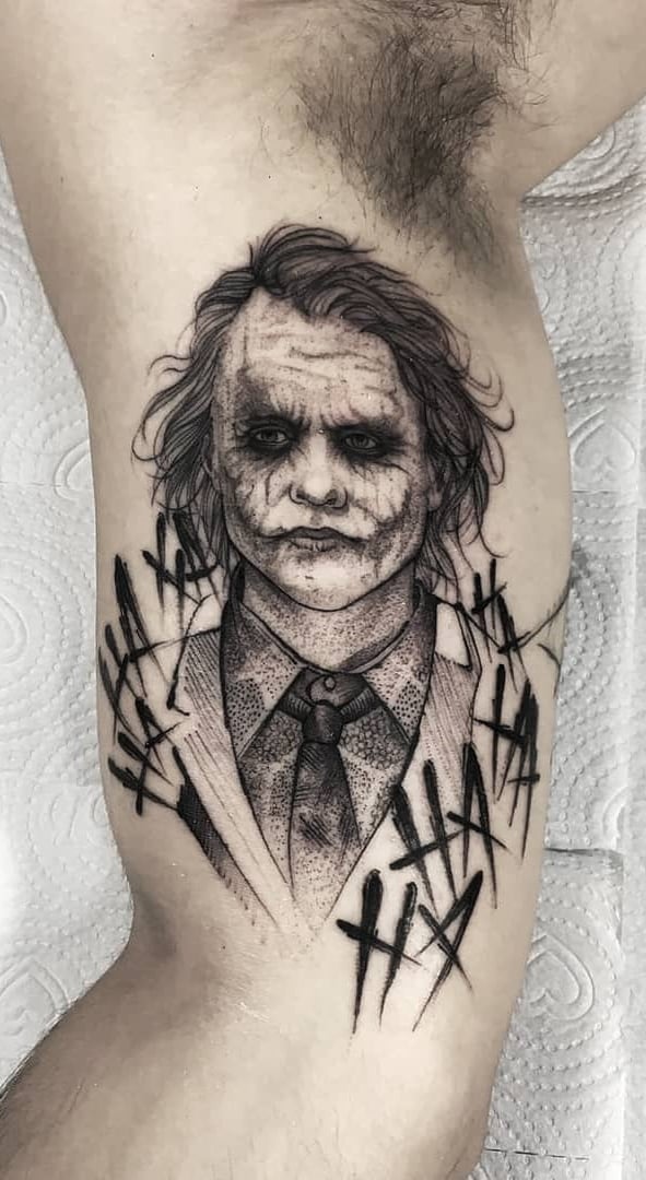 Tatuajes del Joker, Guasón o Comodín: 45 diseños únicos