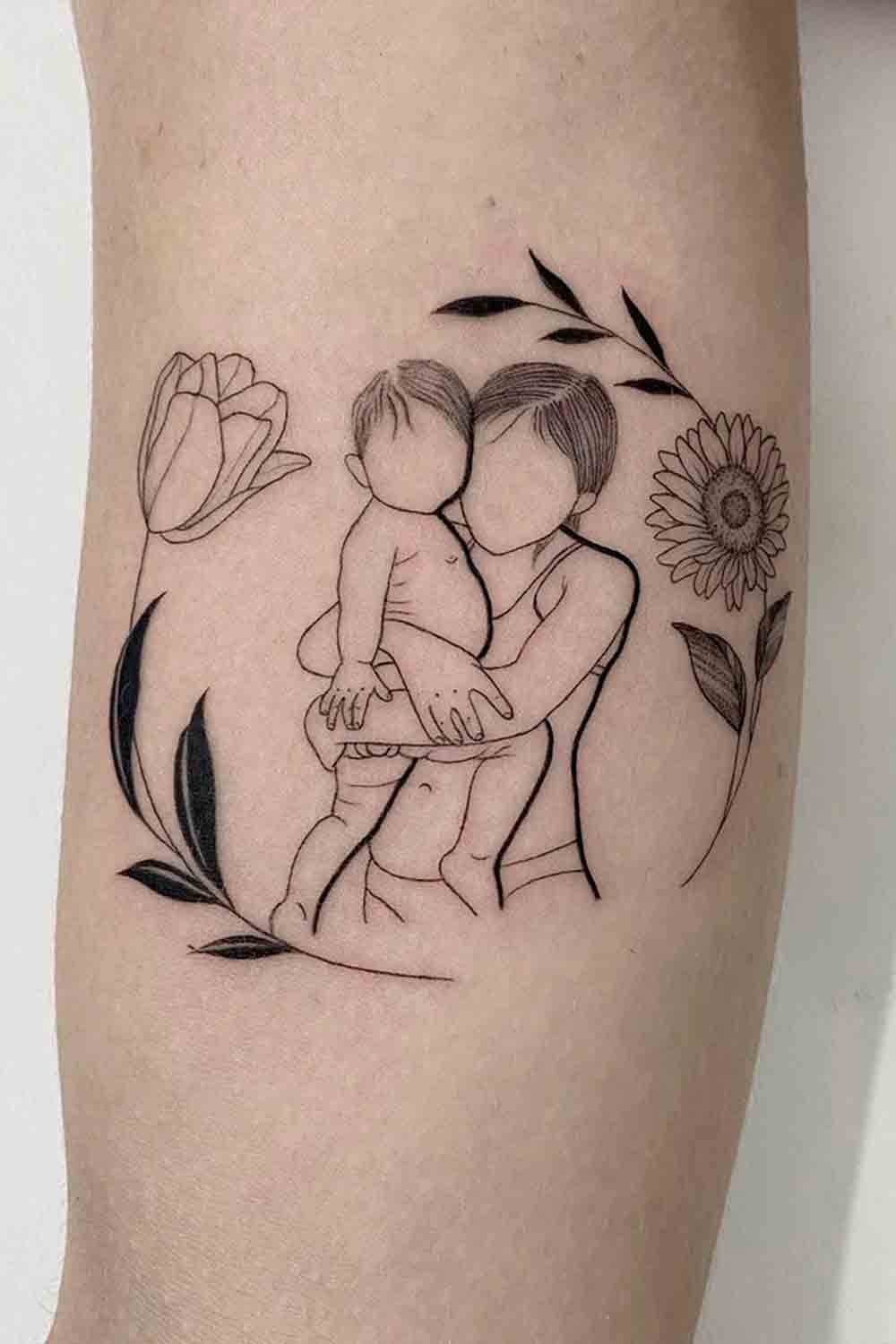 tatuaje madre hijo 109