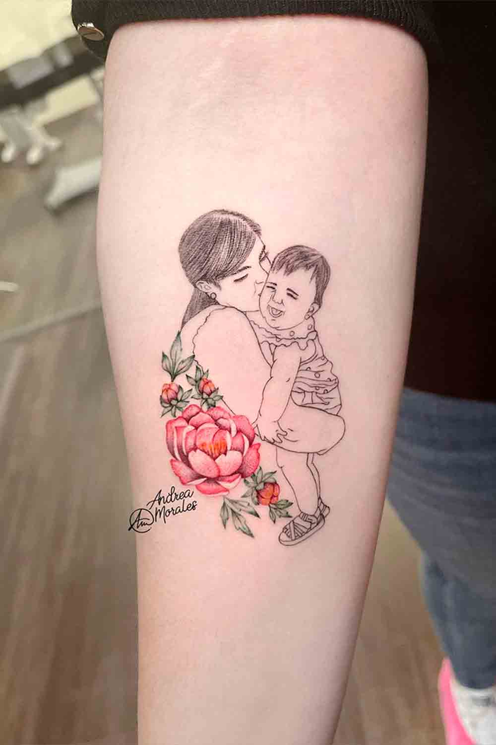tatuaje madre hijo 56