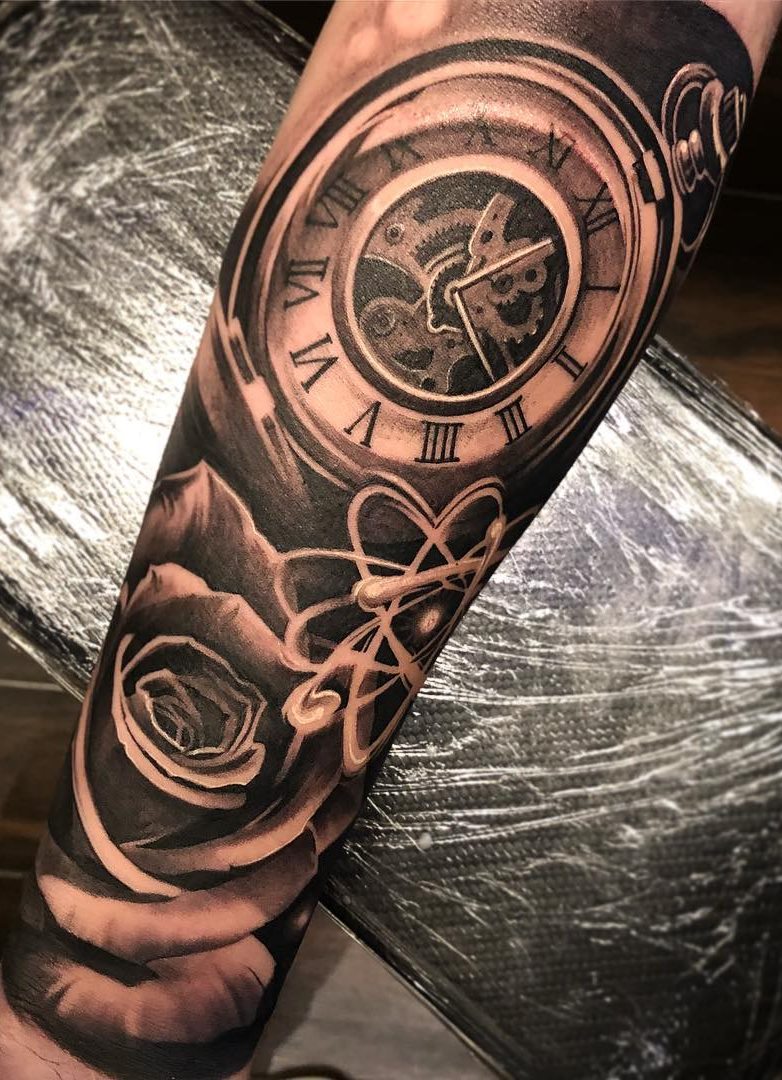 tatuaje reloj 06