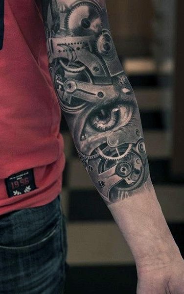 tatuaje reloj 50