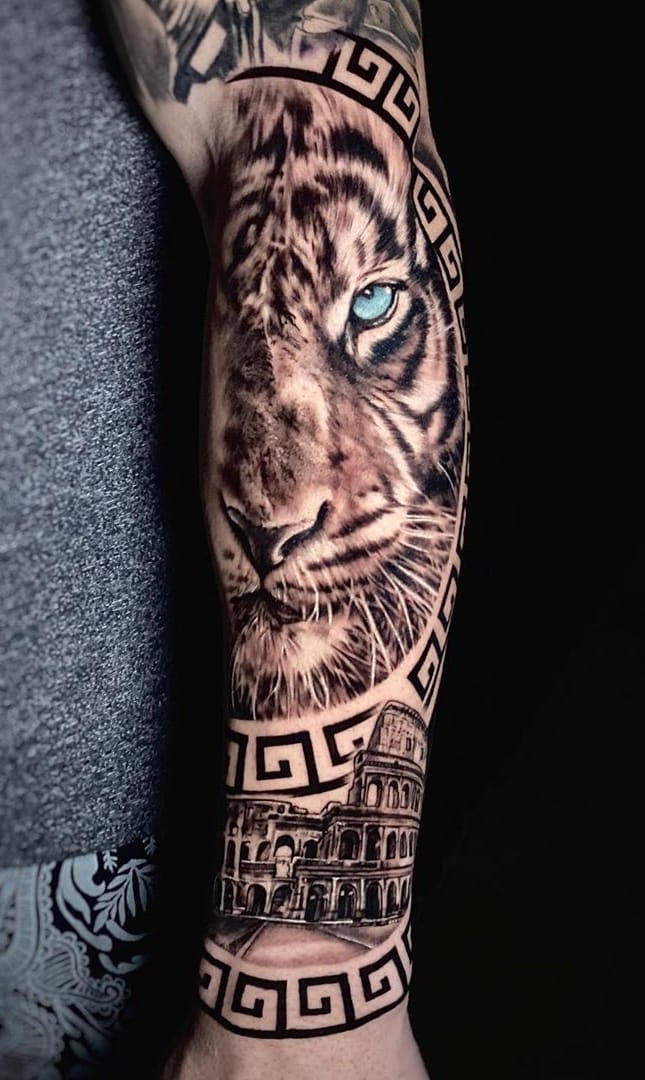 tatuaje tigre 110