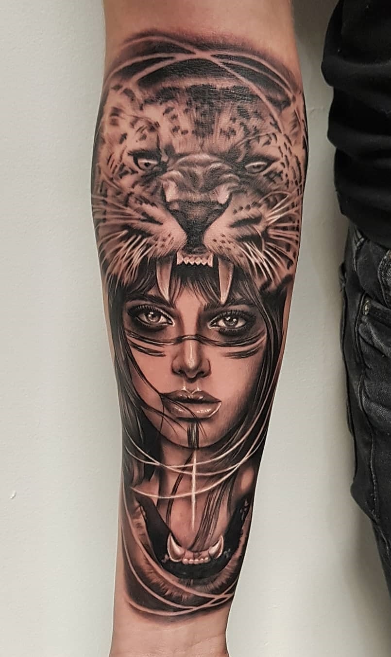 tatuaje tigre 111