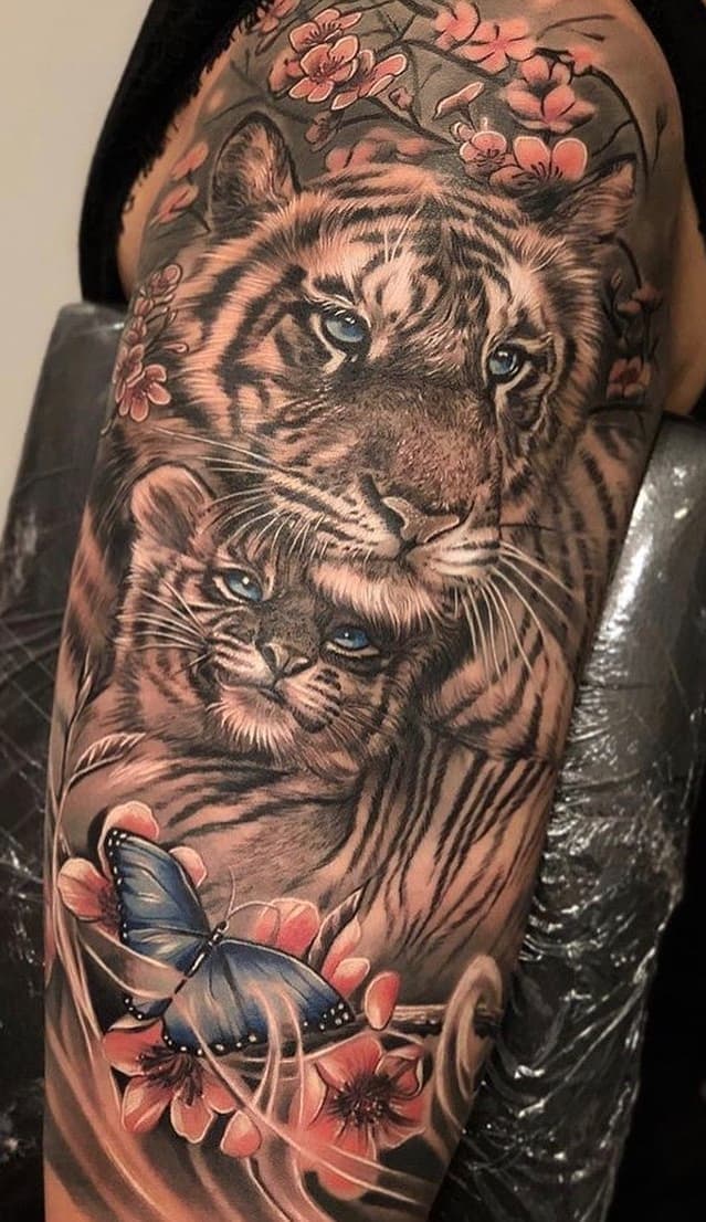 tatuaje tigre 120