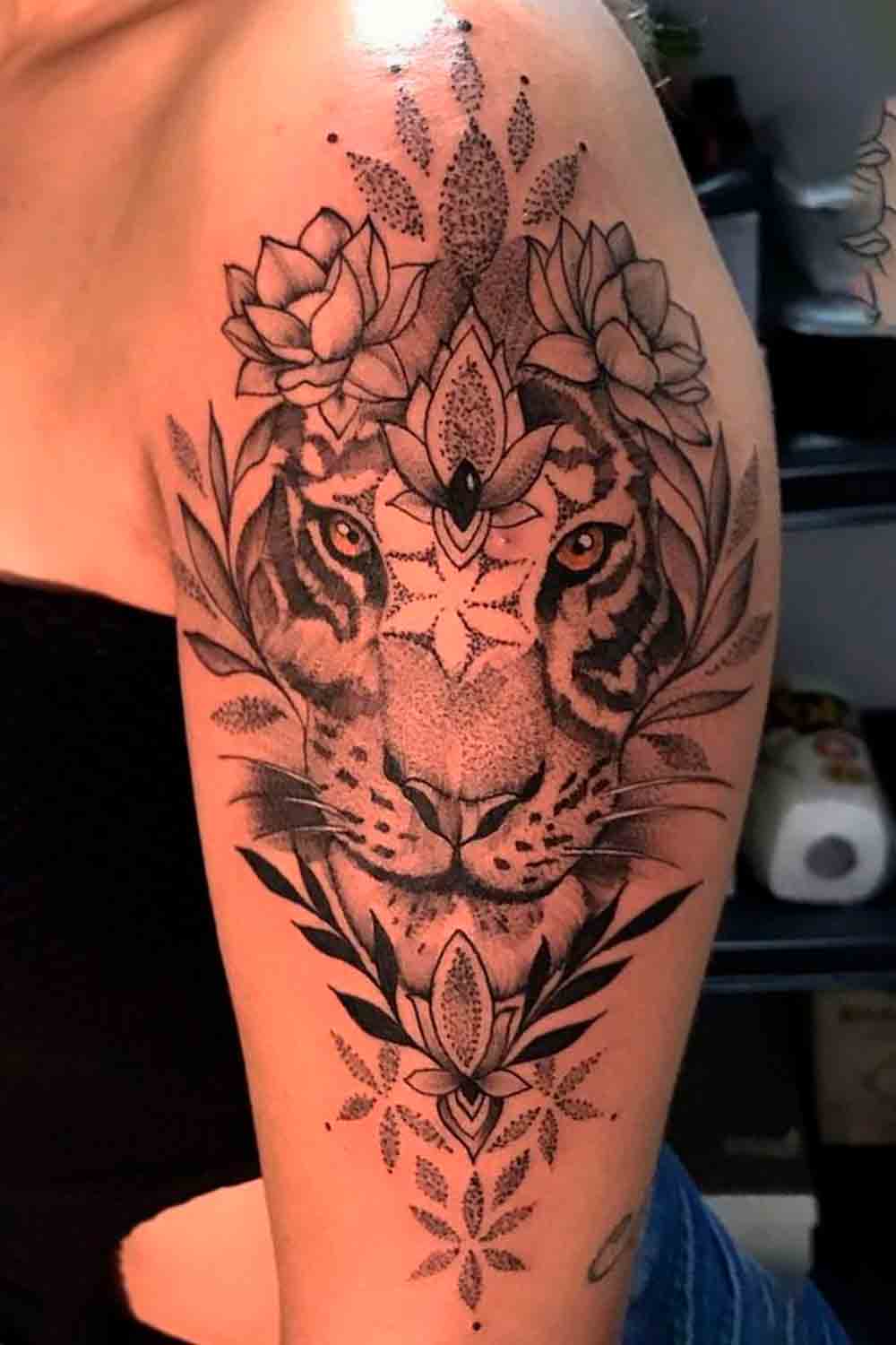 tatuaje tigre 124