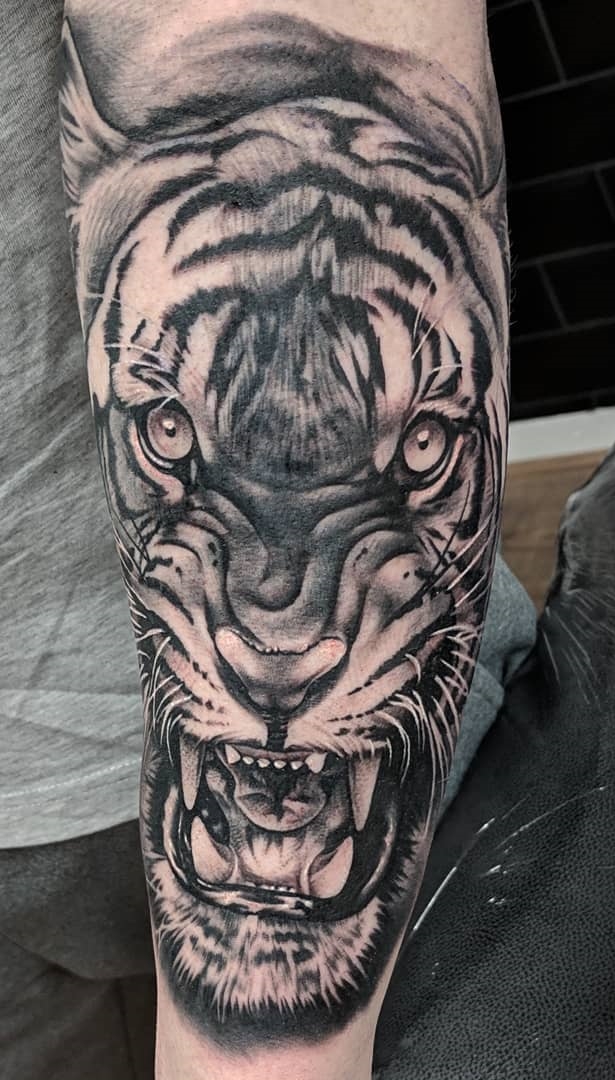 tatuaje tigre 14