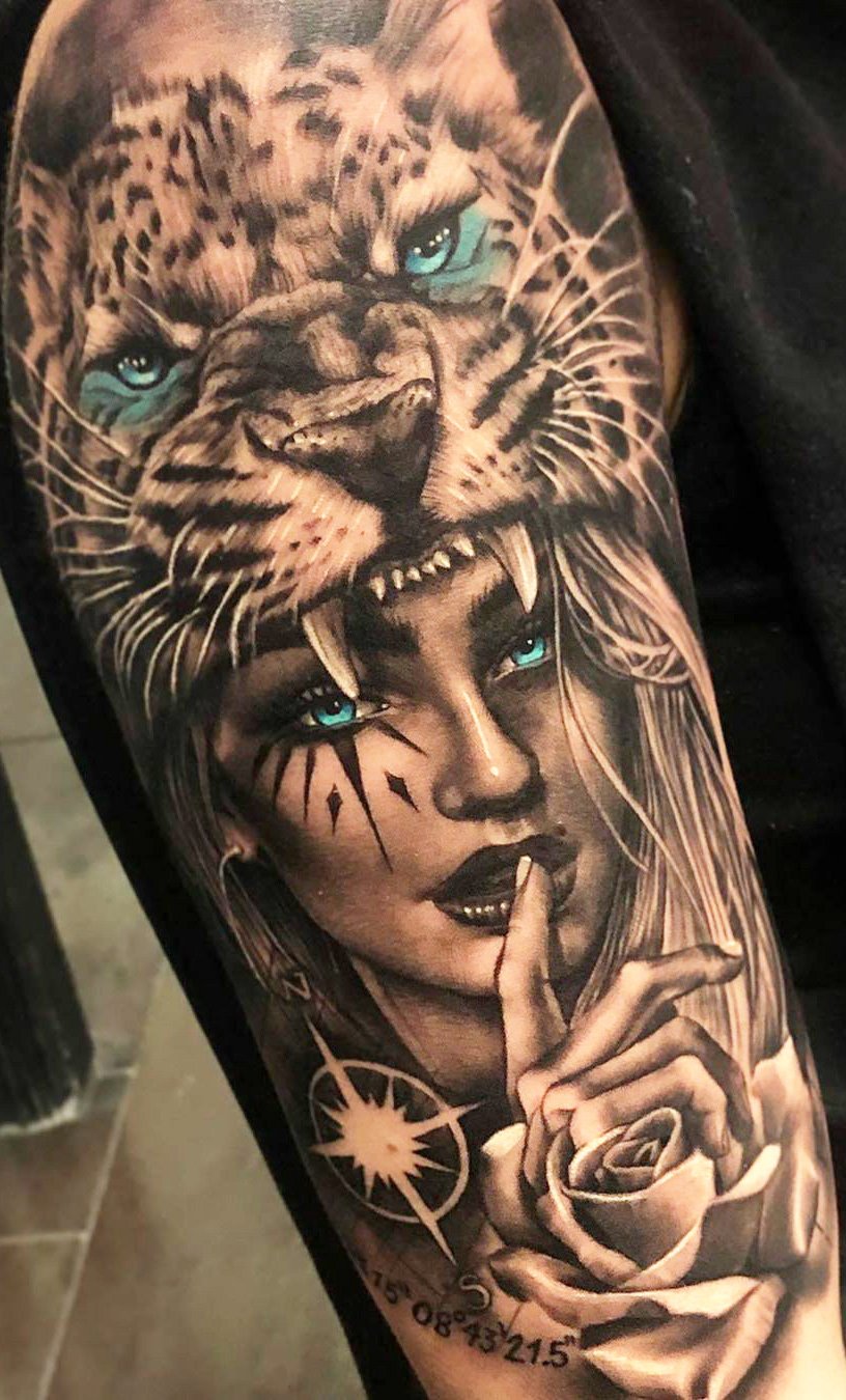 tatuaje tigre 23