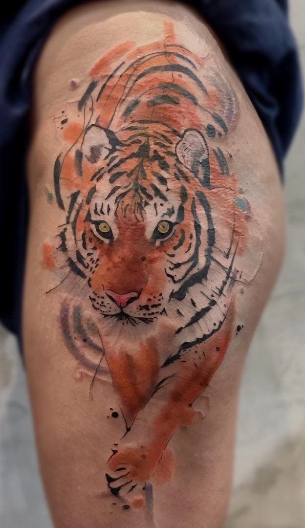 tatuaje tigre 42