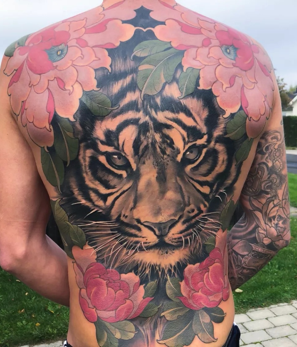tatuaje tigre 54