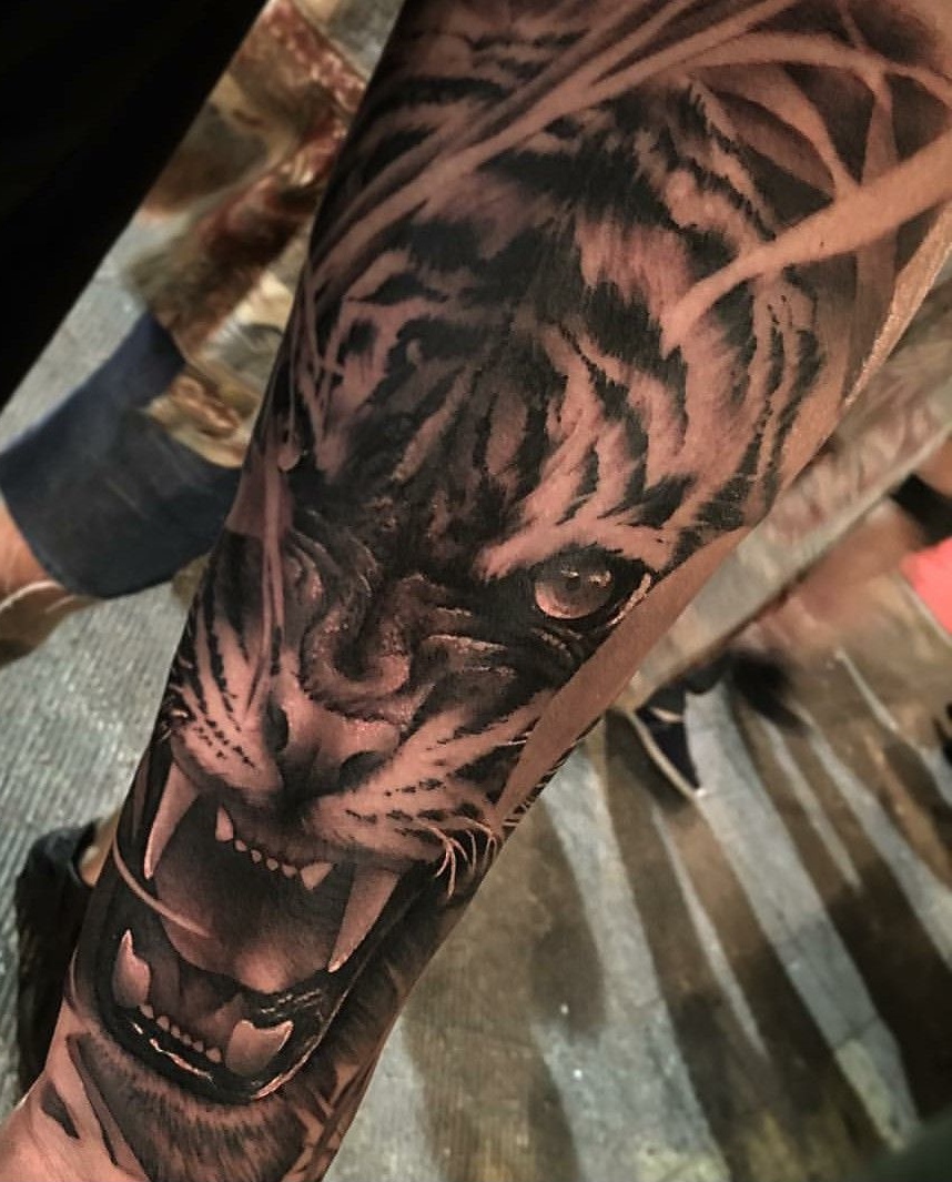 tatuaje tigre 74