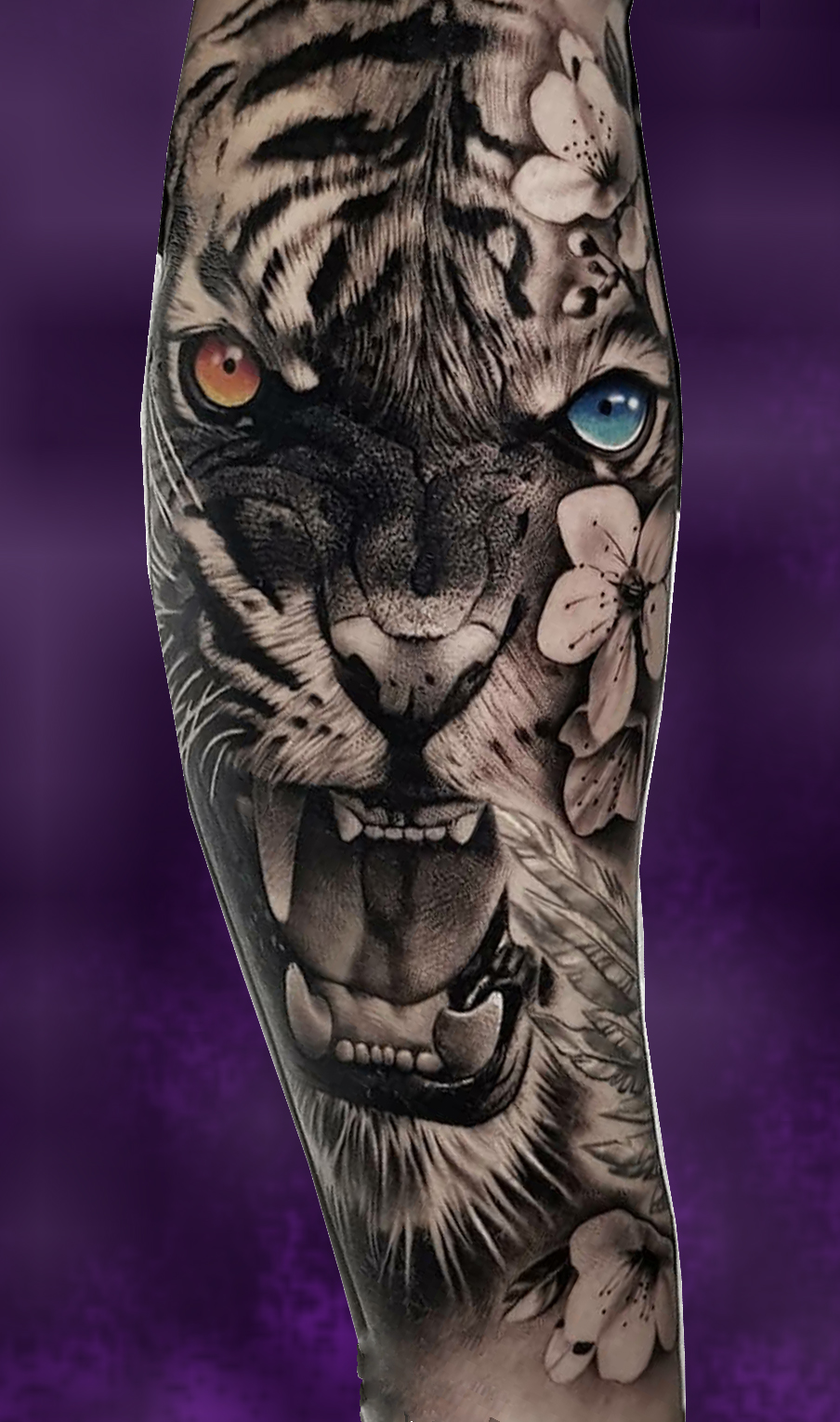 tatuaje tigre 77