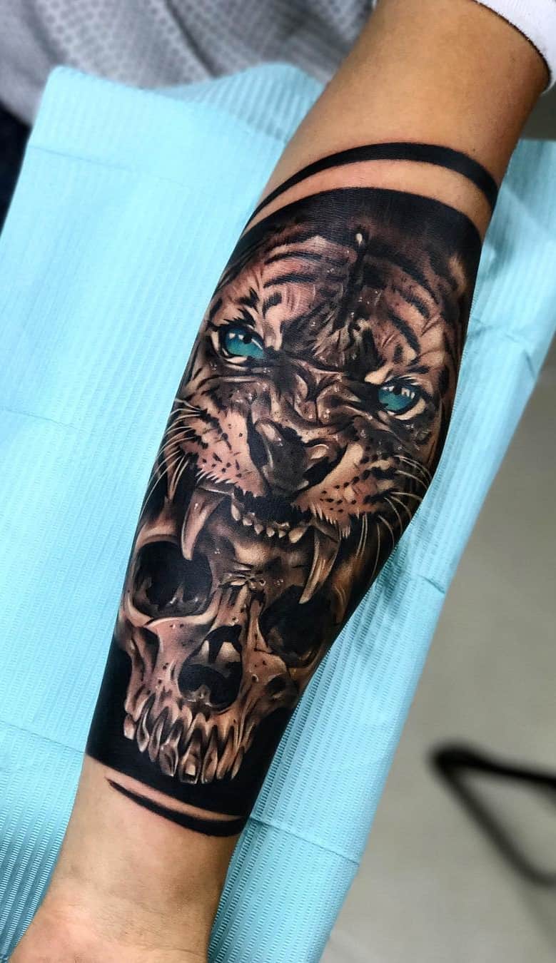 tatuaje tigre 81